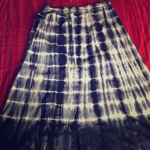 Tie dye skirt